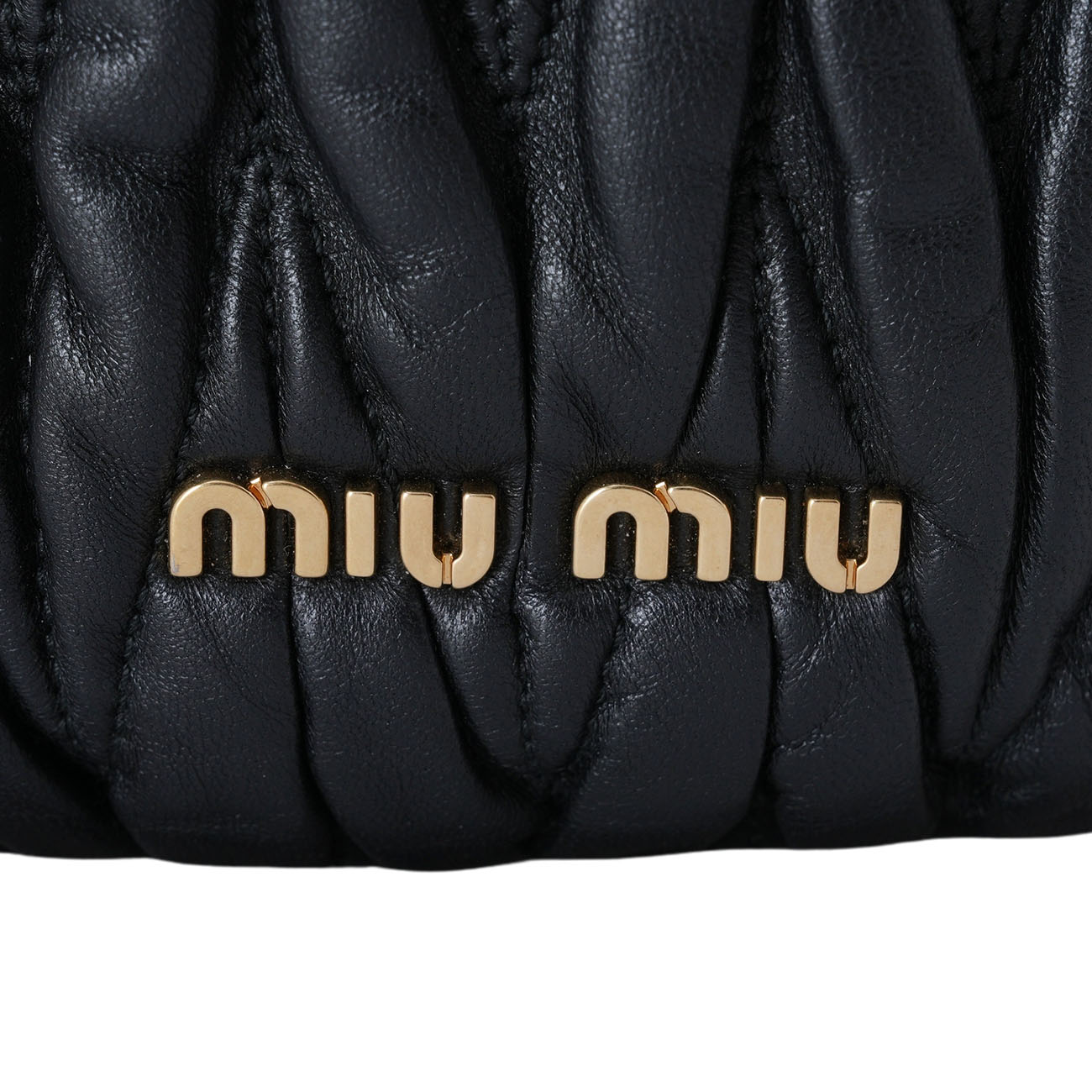 MIU MIU(USED)미우미우 5BE014 마틀라세 버킷 숄더백